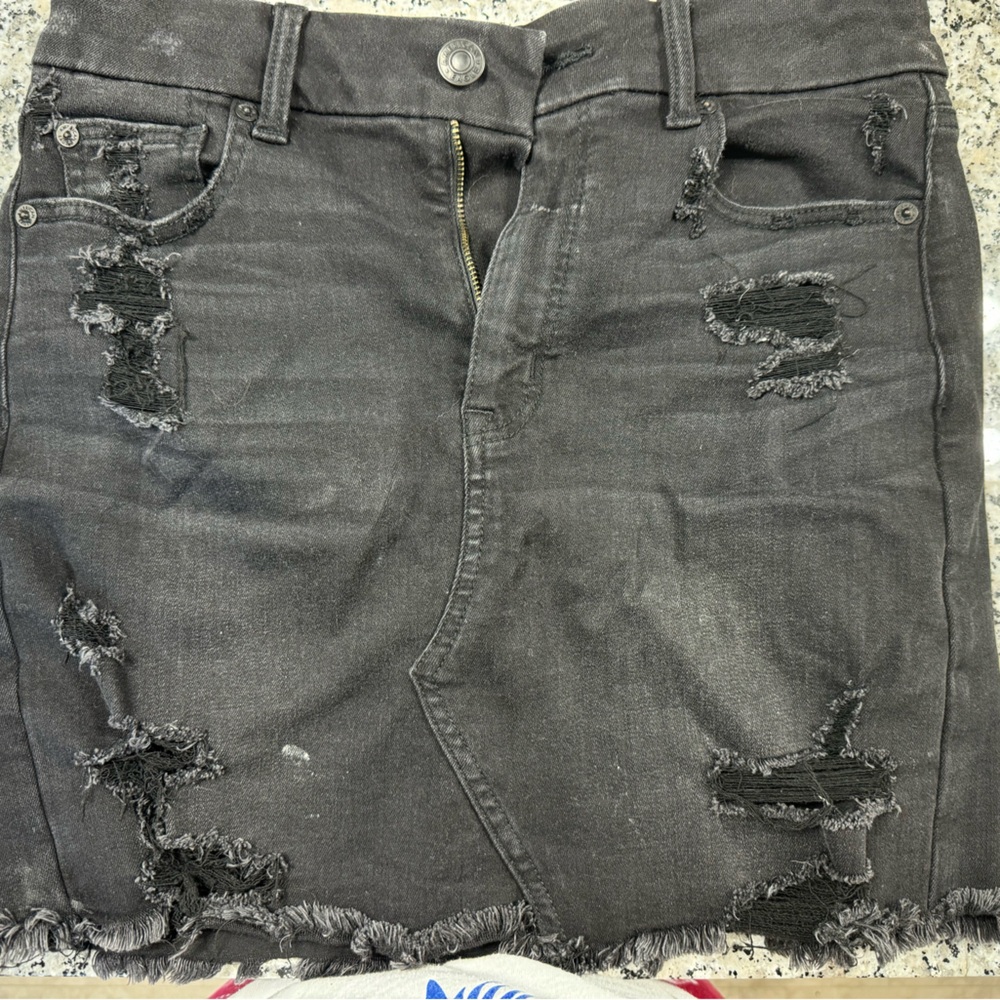 American Eagle curvy high waisted shirt, Size 8 regular